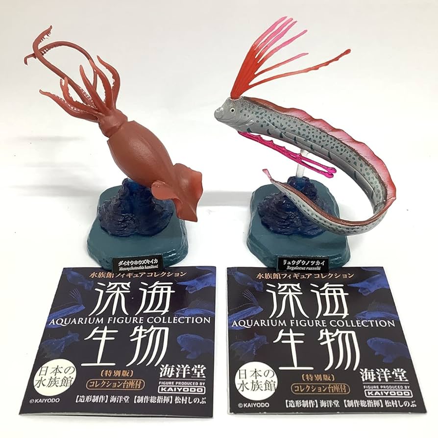 海洋堂　ダイオウイカ　精密ポリストーンフィギュア　特別展「深海」会場特別先行販売 ダイオウイカ精密ポリストーンﾌｨｷﾞｭｱ